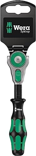 Image of Wera 05073260001 8000 A SB Zyklop Speed Ratchet 1/4, Black