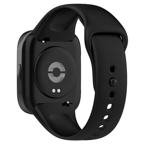 Image of Panda Bobo for Xiaomi Redmi Watch 3 Active /3 Lite Watch Silicone Replacement Sport Bracelet Strap Wristband (Black)