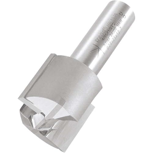 Image of Trend Professional Two Flute Router Cutter, 1/2 Inch Shank, 28mm Cut Diameter & 25mm Cut Length, Tungsten Carbide Tipped, 4/85X1/2TC