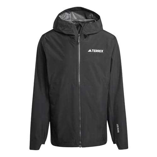 Image of adidas Men's Terrex Multi 2.5 Layer RAIN.RDY Jacket, black/black, M
