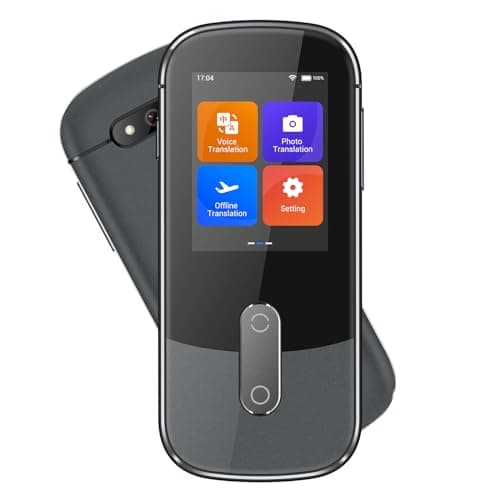 Image of ANFIER Offline Language Voice Translator Device W09 PRO for 144 Languages and Accents Photo Translation No WiFi Internet Needed for Tavel Business