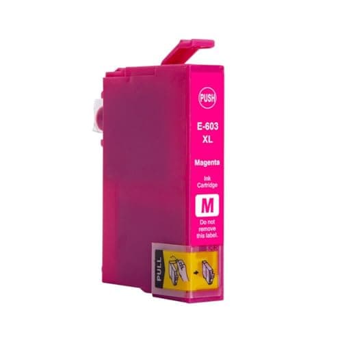 Image of Rocket Inks 603XL Magenta Compatible Ink Cartridge to replace Starfish 603 ink For Epson Expression Home XP3150 Printer