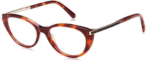 Image of Swarovski Women's Glasses, Dark Havana, UK 36