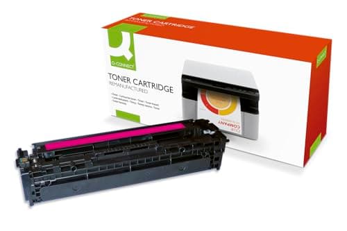 Image of Q-Connect Compatible Solution HP 131A Magenta Laserjet Toner Cartridge CF213A