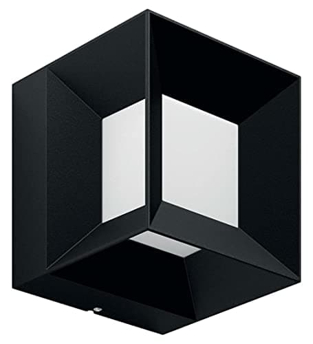 Image of Philips myGarden Parterre Wall Lantern Bulb [Black] Integrated 8 W LED. For Garden and Patio Lighting