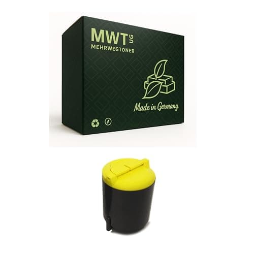 Image of Mehrwegtoner Toner Cartridge Compatible with Samsung CLP300 Replaces CLP-Y300A Yellow