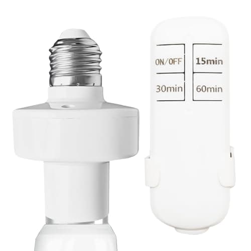 Image of Wireless Lamp Trigger - 45ft Remote Socket for Indoor Lighting | Effortless Power Control, Home Automation Add On & Quick Response Receiver for Outside, Room and Storage