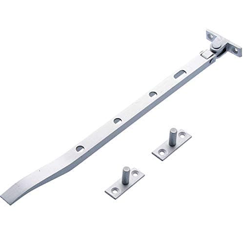 Image of Merriway® BH01589 Aluminium Window Casement Stays, 250mm (10 inch) , Grey