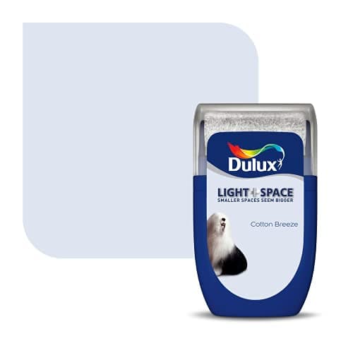 Image of Dulux Light & Space Tester Paint, Cotton Breeze, 30 ml