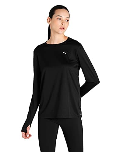 Image of Puma Run Favorite LS TEE W Black