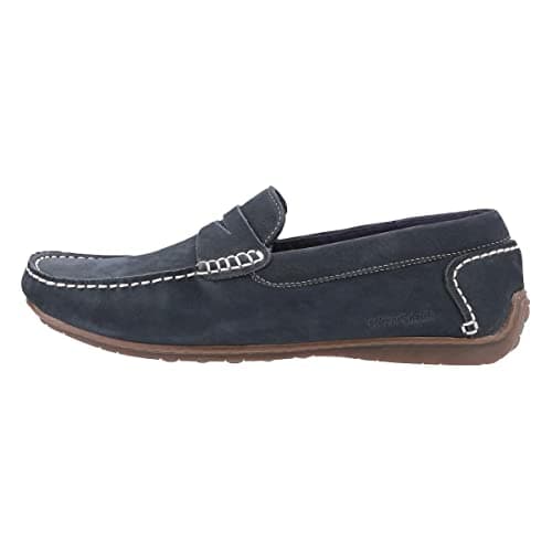 Image of Hush Puppies Men's Roscoe Loafers, Blue (Navy Navy), 10 UK (45 EU)