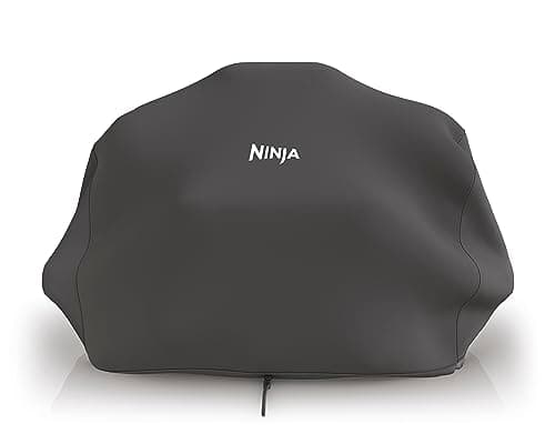 Image of Ninja Woodfire Grill Cover , Compatible with Ninja Woodfire Electric BBQ Grill (OG700 Series), Water Resistant, Anti-Fade Fabric, Official Accessory, Black, XSKCOVEREUUK,
