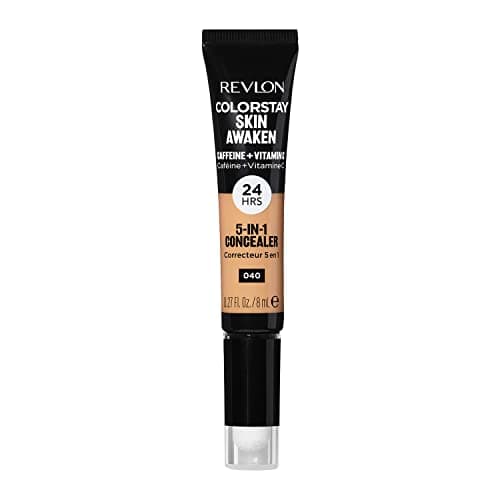 Image of Revlon ColorStay Skin Awaken 5-in-1 Concealer 24HR Wear (30g) Fragrance & Paraben Free, Medium (040) Unisex