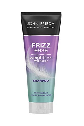 Image of John Frieda Weightless Wonder Shampoo for Frizzy, Fine Hair with Aloe Water 250ml, Hydrating Lightweight Shampoo for Fine, Frizzy Hair
