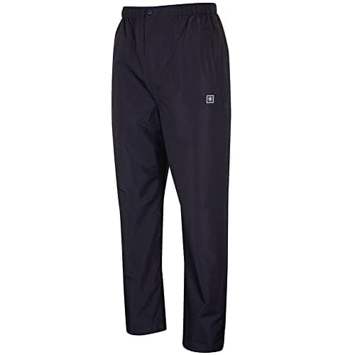 Image of Island GREEN Golf Boys Waterproof Trousers, Black, 11-12 Years