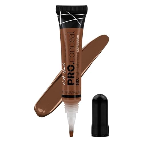 Image of L.A. Girl PRO.Conceal HD High Definition Concealer, Espresso 8g - Creamy Blendable Formula for Flawless Coverage, Colour Correcting & Highlighting