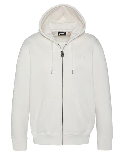 Image of Schott NYC Swcasual3 Unisex Cardigan Sweater, Off White, XL EU, Off White, XL