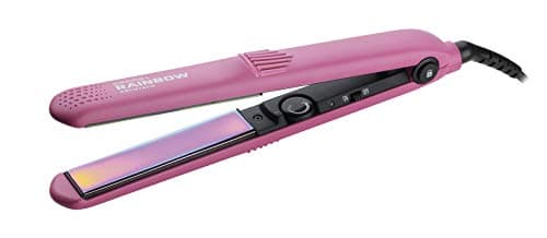 Image of Gamma Più Professional Hair Straightener Rainbow. Long Smooth Effect. Iron. Eliminates Electrostaticity. Locking Button Closure. Adjustable Temperatures. Electronic Rapid Heating. Italian socket