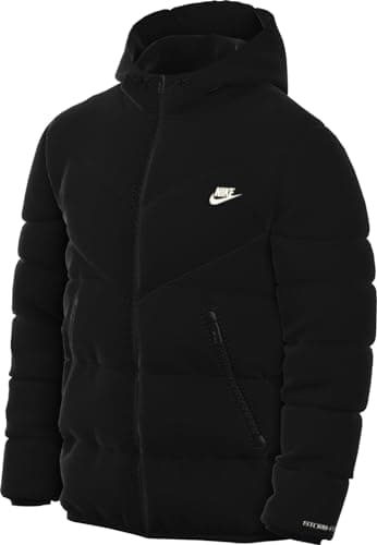 Image of NIKE FB8185-010 Windrunner PrimaLoft® Jacket Men's BLACK/BLACK/SAIL Size 2XL