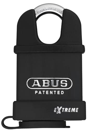 Image of ABUS Padlock Extreme 83WPCS/53 - Weatherproof - Additional Shackle Protection - Hardened Special Steel - ABUS Security Level 8 - Black