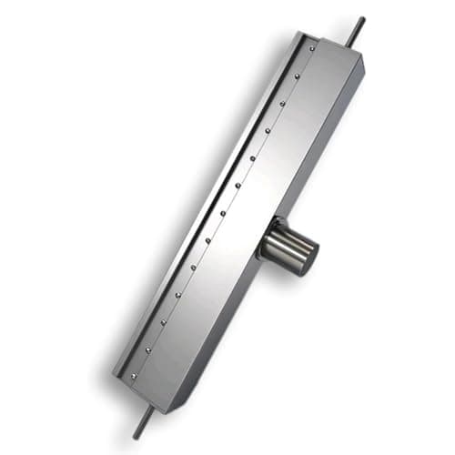 Image of Dust Blowing Air Blade, Industrial Stainless Steel Air Knife, Adjustable Gap 0.3mm-3mm, Length 200-800mm, Compatible with Air Compressor for Production Line