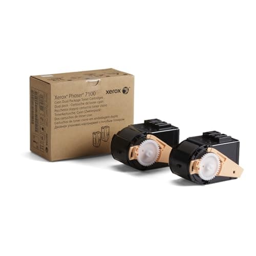 Image of Xerox Genuine Phaser 7100 Cyan High Capacity Toner Cartridge (9,000 Pages) - 106R02602