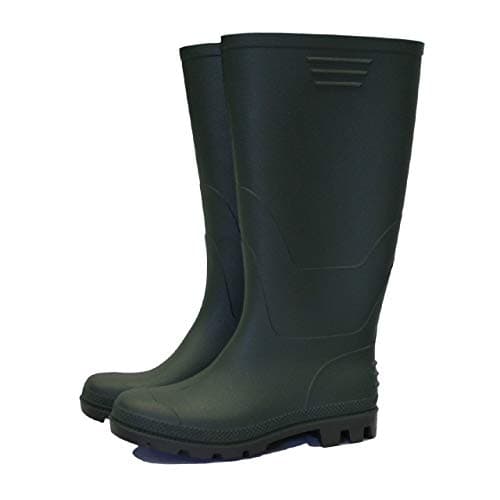 Image of Town & Country TFW823 Original Full Length Wellington Boots Green UK Size 8