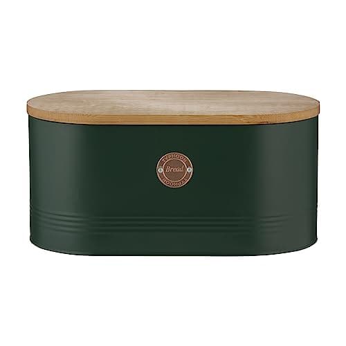 Image of Typhoon Living Green Bread Bin 7.5 Litre