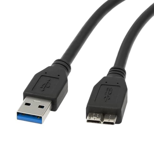 Image of AAA PRODUCTS USB 3.0 Cable for Western Digital/WD/Seagate/Clickfree/Toshiba/Samsung Portable Hard Drive – Length: 50cm