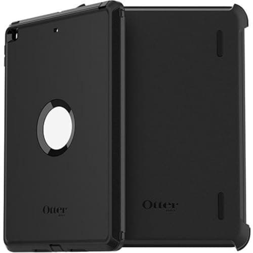 Image of OtterBox Defender Case for iPad 10.2-Inch (7th gen 2019 / 8th gen 2020 / 9th gen 2021), Shockproof, Ultra-Rugged Protective Case with built in Screen Protector, 2x Tested to Military Standard, Black