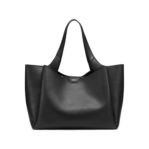 Image of DKNY Women's Willa Tote, Black/Silver, One Size