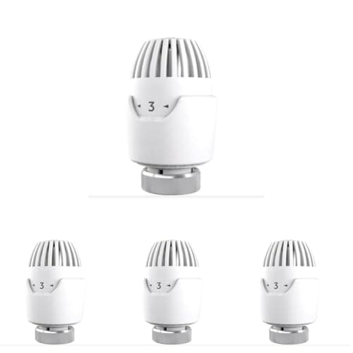 Image of Drayton RT212 TRV Chrome Sensing Head (Pack of 4)
