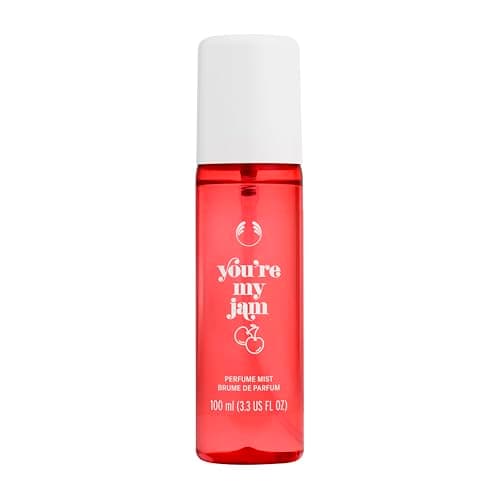 Image of The Body Shop You’re My Jam Fragrance Mist (1x 100ml), Women’s Body Mist with Cherry Liqueur, Plum & Vanilla, Sweet Fruity Perfume Spray for Everyday Wear