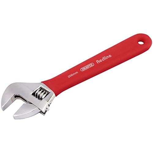 Image of Draper Redline 67590 200 mm Soft Grip Adjustable Wrench