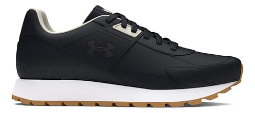 Image of Under Armour Women's Essential Runner, Lightweight and Breathable Running Trainers with Suede Overlays, Women's Trainers with Rubber Outsole for Traction,Black/White Quartz/Black,6