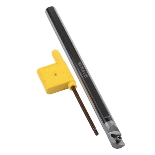 Image of Carbide Lathe Inner Turning Tool Holder, C08K-SCLCR06 for CCMT0602 Inserts 125mm Length Boring Bar with 8mm Shank for CNC Metalworking