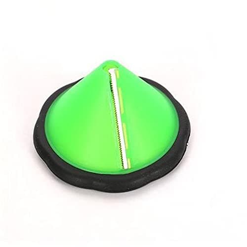 Image of 1 Pack Spiral Ribbon Cutter and Shaver Vegetable Spiralizer for Carrot, Zucchini, Cucumber, Potatoes (Green)