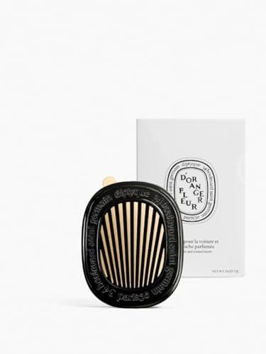 Image of Diptyque Fleur D'Oranger (Orange Blossom) Car Diffuser And Insert