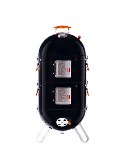 Image of ProQ BBQ Smoker (Frontier V4) – 4in1 Charcoal Meat Smoker Grill – Outdoor Smokers and Grills