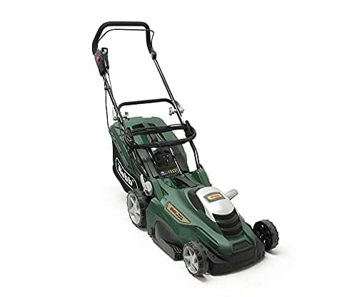 Image of Webb Classic WEER40 Electric Rotary Lawnmower with 5 Cutting Heights, 40cm Cutting Width and 50L Collection Bag - 3 Year Guarantee