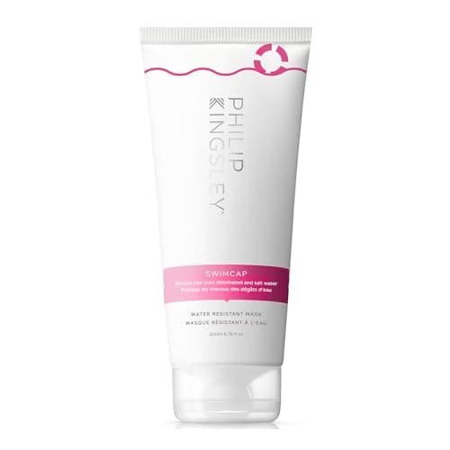 Image of Philip Kingsley | Swimcap - Chlorine Hair Protection Water Resistant Mask | Swim Hair Mask, Protects Hair from Chlorine, Salt Water and Heat Damage | Hair Colour Protection Products | 200ml