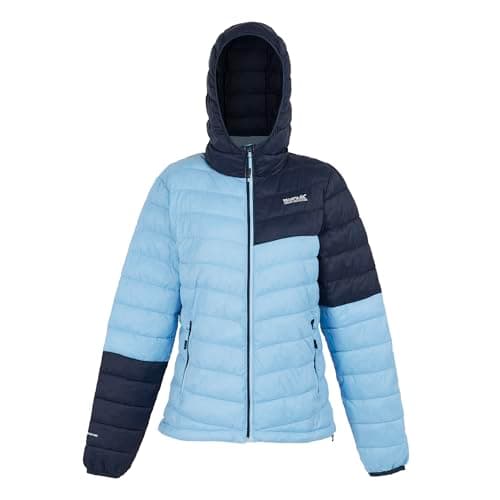 Image of Regatta Women's Hillpack II Hooded Jacket with Feather Free Down Fill, perfect for Hiking, Walking & Outdoors