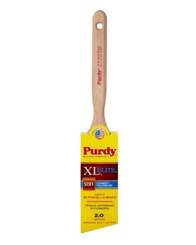 Image of Purdy 144152520 XL Elite Glide Chinex/Polyester Brush Angle Sash, Wood, 2 inch