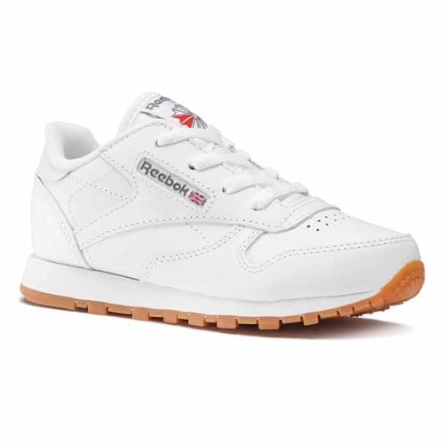 Image of Reebok Men Classic Leather Sneaker, White/Gum/Int, 12