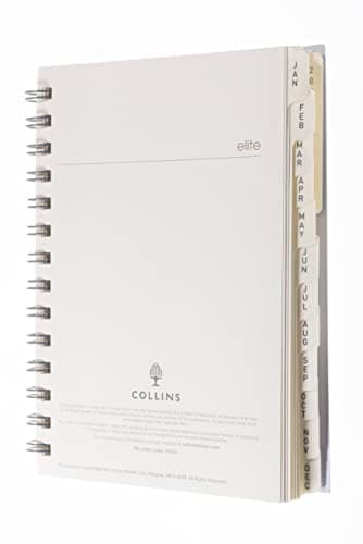 Image of Collins Debden Elite 2024 Diary Compact Week to View Planner - Diary Refill - Business Planner and Organiser - January to December 2024 Diary - Weekly - 1150R-24, White