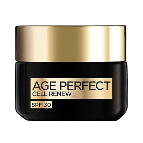 Image of L'Oreal Paris Cell Renew Day Cream, Age Perfect Anti-Oxidant Recovery Complex Eye Cream With SPF 30 For Anti- Wrinkle, Firmness, Radiance And UV Protection, 50ml