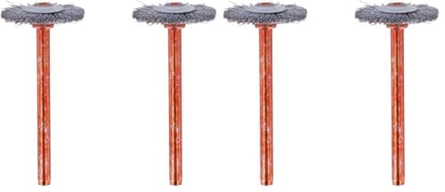 Image of Dremel 530 Stainless Steel Brush Accessory Set, 2 Brushes (19 mm) for Cleaning Corrosive Resistant Materials (Pack of 2)