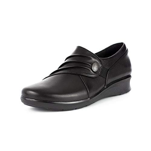 Image of Clarks Hope Roxanne, Women’s Loafers, Black (Black), 6.5 UK (40 EU)