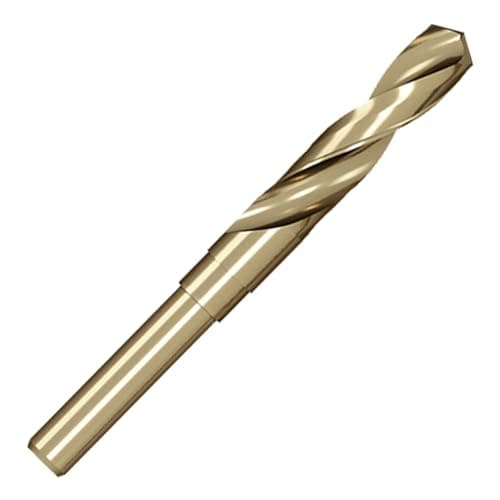 Image of Meccion HSS Cobalt Drill Bit 14.5mm Reduced Shank Twist Drill Bit for Metal, Stainless Steel, Aluminium, Wood, Plastic, Non-Ferrous Etc.