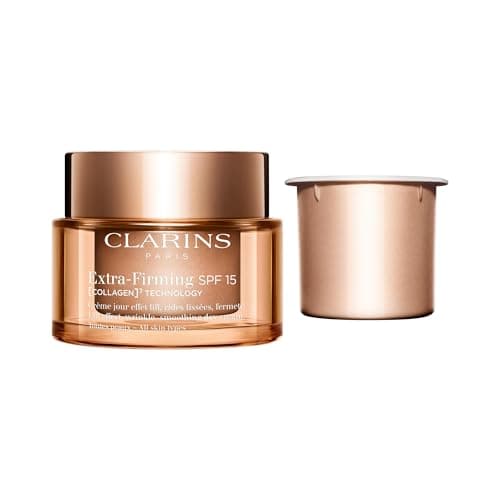 Image of Bundle of Clarins Extra-Firming Day Cream SPF15 50ml + Clarins Extra-Firming Day Cream Refill SPF15 50ml